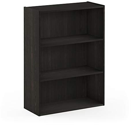 Furinno Pasir 3-stufiges offenes Regal, Espresso