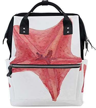 MONTOJ Reisetasche mit Quallen, Canvas, Rot One Size 6