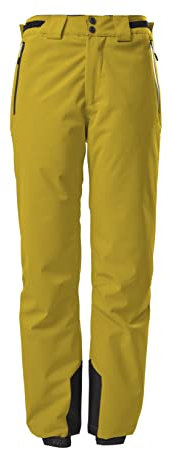 Killtec Herren Skihose/Funktionshose mit Kantenschutz und Schneefang KSW 58 MN SKI PNTS, Senfgelb, M, 38712-000