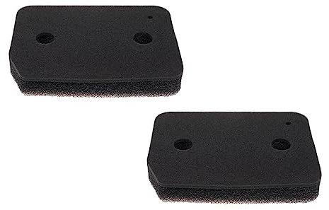 Invero Set of 2 Condenser Module Socket Foam Sponge Filter - Compatible with Miele T1 Series Heat Pump Tumble Dryers - Replacement Part No. 9164761