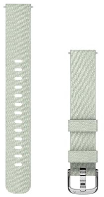 Garmin Lily® 2 Band, Nylon Grigio Salvia con Hardware Argento