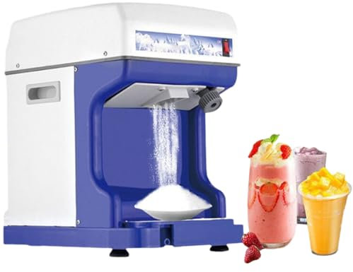 Home Electric Ice Shaving Machine-Small Smoothie Machine, Mini Hail Ice Machine, Ice Breaker, Ice Crusher, 650Ml