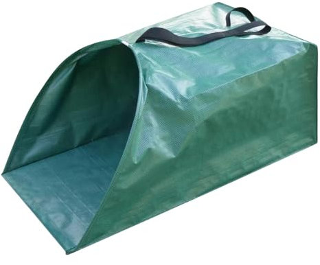 Anulely Borsa per la raccolta delle foglie,Collettore di foglie | Sacco per foglie riutilizzabile per la rimozione dei rifiuti da giardino da 200 litri - Raccoglitore di foglie portatile, grande sacco