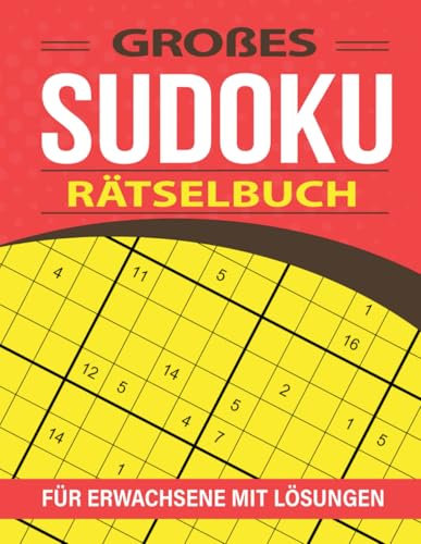 Großes Sudoku-Rätselbuch für Erwachsene