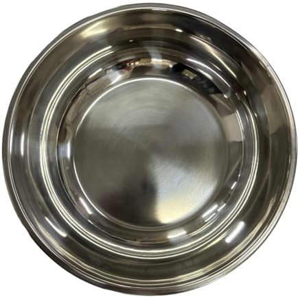 Milageto Bol à mélanger Bol de Service Récipient Bassine à Fruits et légumes Plat Poêle Bol à Salade Bol de Cuisson pour Muffins Mélange Cuisson, Diamètre 24cm