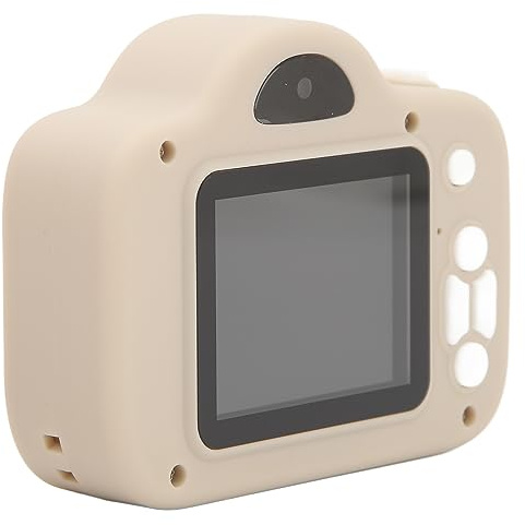 CHICIRIS High Definition – barnkamera med 20 MP foto och 1080p video ABS silikonmaterial för 3+ (grå)