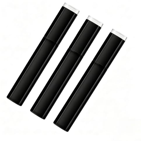 3 Stück Haar Mascara, Ansatzfarbe Haarmascara Dunkelbraun für natürliche Haarfarbe, Einfache Anwendung für sichtbare Ergebnisse, im praktischen Set