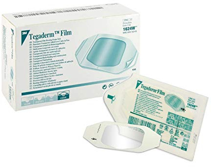 3m Tegaderm Transparent Film Dressing 2.375 x 2.75/Picture Frame Style/Box of 100