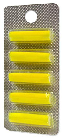 Pack of 5 Vacuum Cleaner Fragrance Sticks Fragrance Air Freshener with Scent Lemon Citrus | Suitable for All Vacuum Cleaner Bags | Pack of 5 | Vacuum Cleaner Fragrance Chips - Deodorant