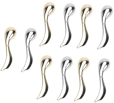 Healeved 10pezzi Mini Spatole Cosmetiche Per Crema Facciale Applicatori Colorati Per Maschere e Lozioni Per Uso Personale e Professionale