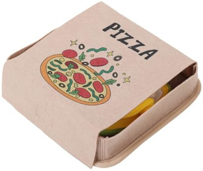 Hund Langsam Füttern Pizza Spielzeug Schnüffelmatte Waschbar Hund Puzzle Fütterung Training Pad Langeweile Haustier Indoor Bildung Leckerlis Pad Pizzaslice Hundespielzeug Indoor Pet Toy Dog Treat