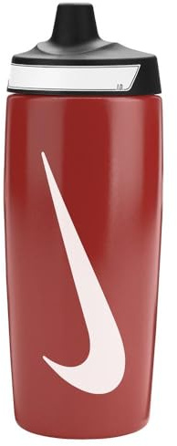 Nike - Wasserflasche Refuel, 2024, 532ml (681 ml) (Uni Rot)