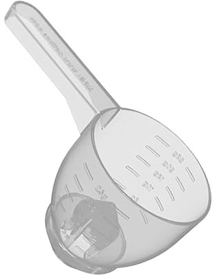 Paletta a imbuto, misurino per polvere, comodo misurino, strumento da cucina multifunzionale, paletta riutilizzabile in plastica per detersivi in polvere, prodotti secchi, caffè, spezie, cibo per