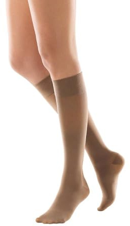 Bauerfeind VenoTrain micro AD CCL1 Kompressionsstrümpfe S plus amaretto short