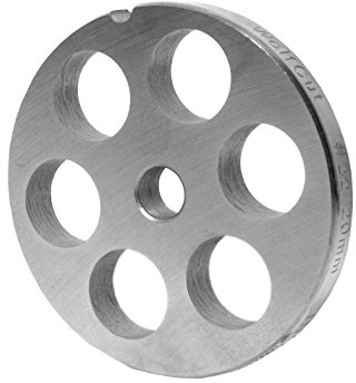 Inox Foro Disco GR. 22 – 20,0 mm Foro – per tritacarne con misura 22