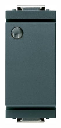 Vimar Serie Idea – Commutatore 1 Polo 16 AX luminoso Grigio