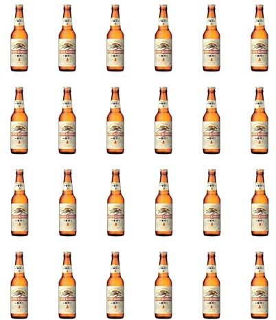 Kirin Ichiban - Botellas de cerveza (330 ml, 24 unidades)