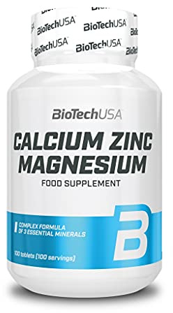 Calcium Zinc Magnesium - 100 tablets