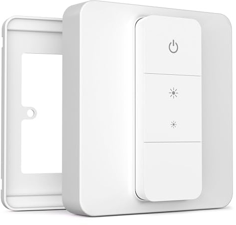 IYOKI® Standard Brytarkåpa för Philips Hue Dimmer V2, 1-Gang (2-Pack)