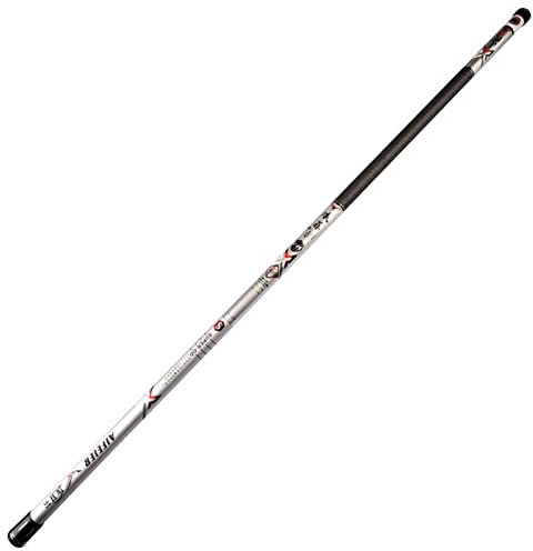 Generic Stream Angelrute Hand Pole Teleskopruten, 15m Karbon Karausche Angelrute (10M)
