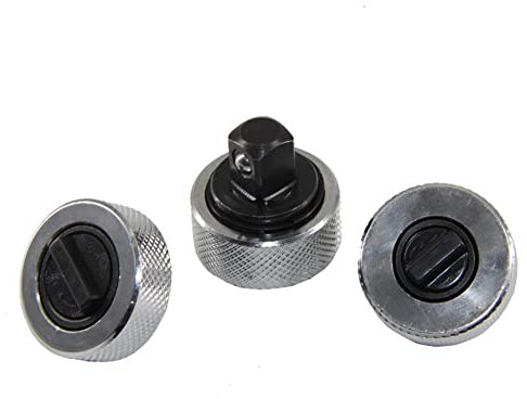 Dieyyuca 3 PZ Mini Cricchetto Chiave a Tubo in Acciaio Intero Palm Presa Reversibile Maniglia 1/4 3/8 1/2 Pollice Drive