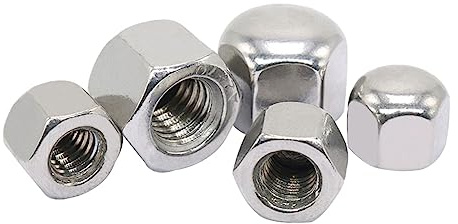 M20 Sechskant-Hutmuttern Niedrige Form Sechskanthutmuttern M14 M16 M20 Edelstahl 6 Stück (M20)