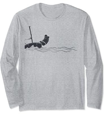Dinghy Optimist Segeln Opti Segelboot Grafik Langarmshirt