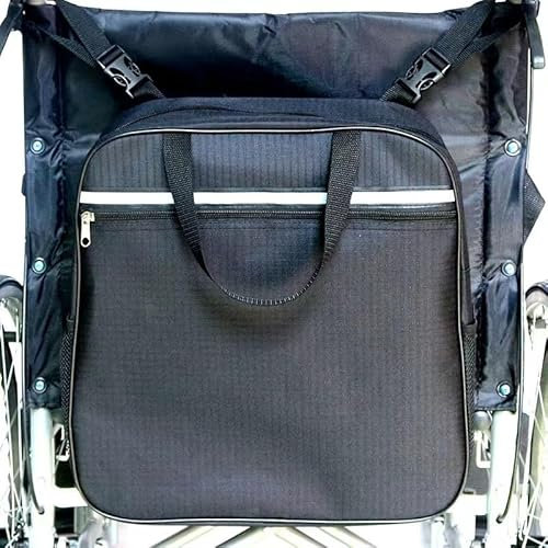 Wheelchair Bag, Rollstuhltasche, Rollstuhl Zubehör, Multifunktionsrollstuhltasche, Universal-rollstuhlrucksackgeräte,Rollstuhltasche Aufbewahrungstasche, Wasserdicht Oxford Rollstuhl Tasche
