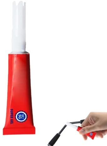 Colle de réparation pour canne à pêche - Colle liquide imperméable de 0,1 once - Colle à pointe de canne à pêche à forte adhérence et imperméable