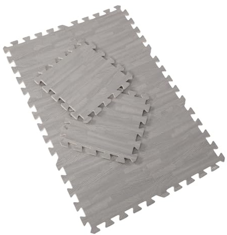 8 Stück Schaumstoffmatte Babykrabbelmatte für Kinder | Spielmatte, Ineinandergreifende Bodenmatten, Weiche Unterseite mit Rutschfestem Boden