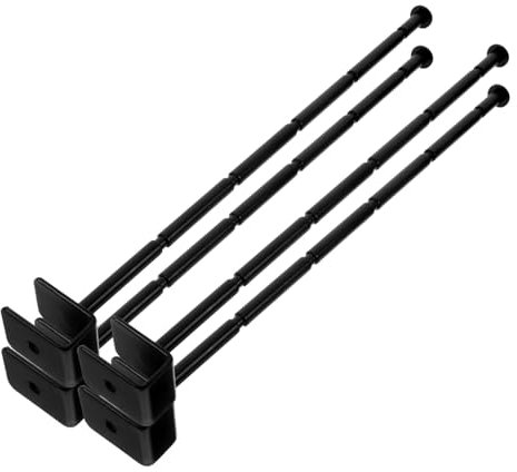 BUGUUYO 4stücke Metall Slatwall Haken Für Bhs Und Unterwäsche Organizer Für Garage Und Küche Aufhängen Für Regal Und Schrank Lagerung Für Kleidung