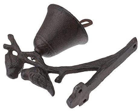 ANDRESLAD 1stück Wandmontierte Gusseisen Türklingel Im Vintage-Stil Für Garten Und Hausdekoration Rustikaler Look Installieren Für Eingänge Und Veranden