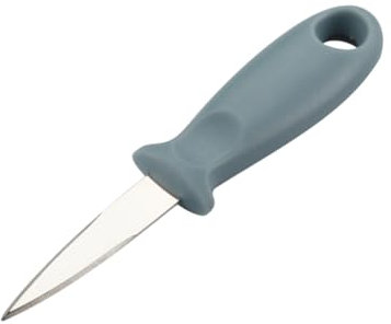 GALPADA Cuchillo Abridor De Ostras De Acero Inoxidable Con Mango De Plástico Antideslizante Y Protector De Mano Herramienta Para Abrir Almejas Y Mariscos En Casa