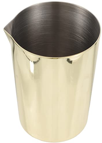 Alipis Cocktail Mixing Glass Stainless Steel Mixing Glass Metal Stirring Cup for Home Bar and Bartender Use