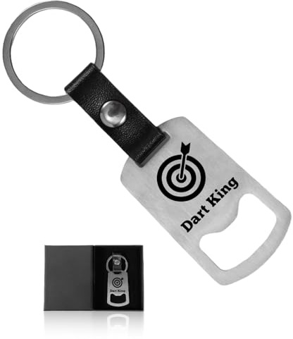 UV STYLISH Darts Zubehör Bier Flaschenöffner - Dart geschenke für männer, Schlüsselanhänger Dekoration, Männergeschenke für Spielzimmer Kneipe Heim Bar Club Männerhöhle Party Dekor