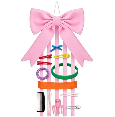Organizzatore per Fermagli per Capelli - Supporto Espositivo a Forma di per Fermagli,Organizzatore per Mollette,Per Ragazze, da Parete, Armadio, Camera da, Organizzazione Casa e Decorazione