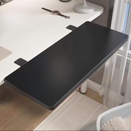 Ergonomisk tangentbordsbricka, enkel installation av skrivbordsplattform för kontorsskrivbord, justerbart tangentbordsstöd för förbättrad komfort och produktivitet
