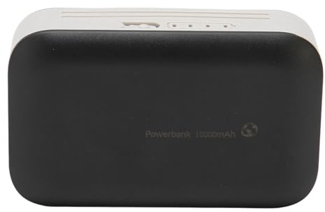 Naroote Modem Routeur WiFi 4G LTE, Point d'accès Mobile Portable avec Emplacement pour Carte SIM, Routeur Internet Haut Débit 300 Mbps pour 10 Appareils, Banque d'alimentation 10 000 MAh