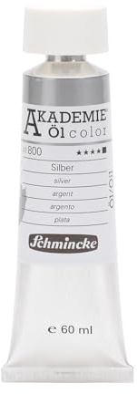 Schmincke AKADEMIE Öl color Silber, 41 800 011, 60 ml