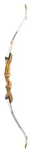 PSE Archery Razorback Traditional Takedown Recurve Recreational Shooting Bow, Right, 62- 35