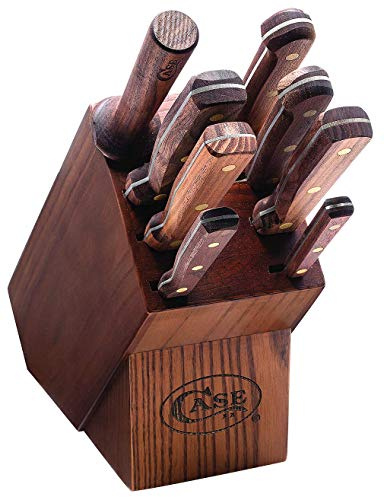 Case WR XX Nine Piece Household Cutlery Block And Knife Set Item #10249