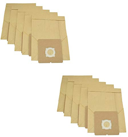 FIND A SPARE Double Micro Filtration Dust Bags for Goodmans,JMB,Wellco Vacuum Cleaners (Pack of 10)