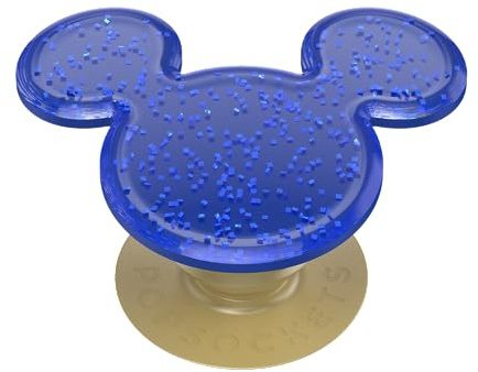 ​​​​PopSockets Phone Grip with Expanding Kickstand, Adhesive Grip, Disney - Navy Glitter Mickey