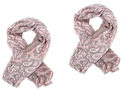 CALLARON 2 Stk Schal Retro-Umhang schier Tüll Cape Atmungsaktives Gesichtsbandana Weihnachten Winterhalstuch für Frauen Staatsangehörigkeit Seidentuch Mantel Damen Schleier