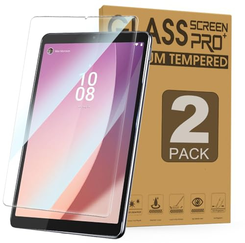 Junfire Pack of 2 Screen Protectors Anti Blue Light Glare for Lenovo Tab M8 (4th Gen) 8 Inch 2023, Screen Protector Blue Light Filter Made of 9H Tempered Glass Compatible with TB-300FU