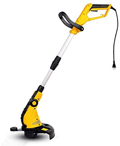 BDCXUX Cortacésped rotativo Cortacésped de 450 W, cortacésped telescópico y Giratorio pequeño y portátil, Altura de Corte Ajustable de 1-22 cm para