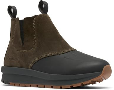 Columbia Womens Moritza Chelsea Shield, Alpine Tundra/Dark Moss, 7