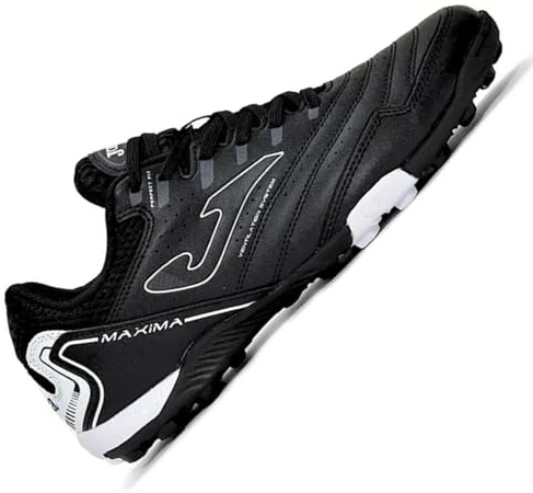 Joma Maxima 2501 TF MAXS2501TF, Men Turf Football Trainers, Black, 43,5 EU