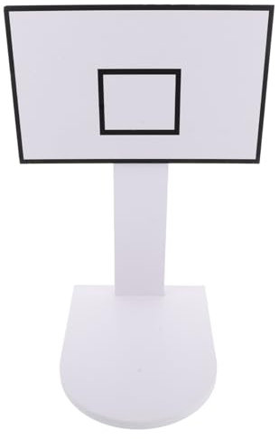 PRETYZOOM Basketballkorb Mülleimerständer PVC Kleiner Reifen Basketballkorb Indoor Büro Boden Montage Basketball Spielzeug