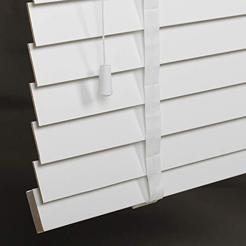 Holzrollos für Fenster, Halbschattierung, atmungsaktiv, Echtholz, einfache Installation, 100 x 140 cm, Dunkle Eiche